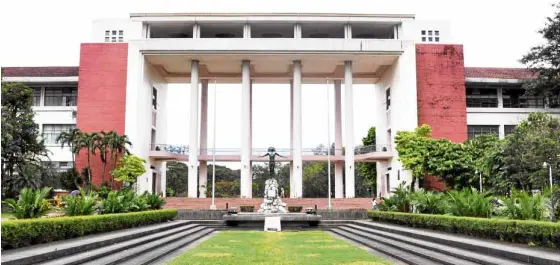  ?? —PHOTO FROM UP.EDU.PH ?? Quezon Hall in UP Diliman