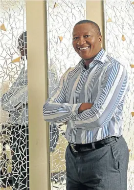  ?? Picture: RUSSELL ROBERTS ?? THE REAL DEAL: Sisa Ngebulana is critical of BEE