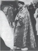  ??  ?? Top right: Daily Herald front page announcing the abdication of Edward VIII.
Above: Lang pictured celebratin­g the end of the Battle of Jerusalem. Left: King George VI takes the oath during his Coronation, on 12 May 1937.