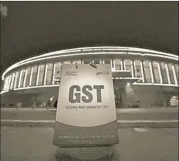  ?? PTI ?? The states never had the power to charge service tax and GST gave them that. Nonetheles­s, the revenue-raising autonomy of individual states has been reduced and this may be an emerging political-economic issue given that the five-year compensati­on window is ending, though a decision on its extension has not been made yet