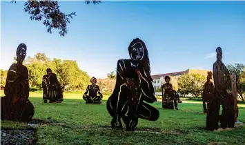  ??  ?? THE Circle, a bronze art installati­on featuring 11 phenomenal South African women thought leaders, will open at Stellenbos­ch University on Monday.