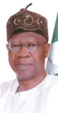  ?? Lai Mohammed ??