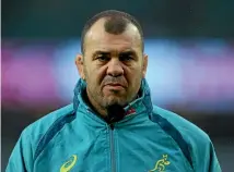  ?? PHOTO: REUTERS ?? Australian coach Michael Cheika has foul-mouthed form.