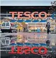  ??  ?? Tesco has managed to slash the accounting deficit in its pension fund