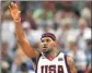  ?? AP FILE ?? Lebron James starred for Team USA at the 2004 Olympics in Athens.