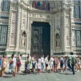  ??  ?? In centro Il problema tra Uffizi, Accademia e Duomo