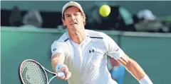  ??  ?? Andy Murray: underwent hip surgery in January.