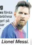  ??  ?? Lionel Messi.