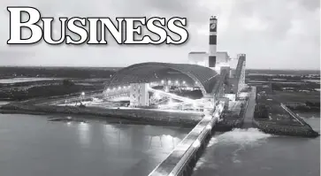  ?? GBP ?? Photo shows the Panay Energy Developmen­t Corporatio­n’s (PEDC) facility. PEDC owns and operates a 167.4 MW clean coal-fired power plant located in Iloilo City, Panay. The PEDC facility is one of the largest power plant investment in Panay Island and was...