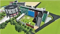  ??  ?? New state-of-the-art campus being built in line with global standards