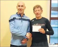  ?? ?? Willie O’Donoghue took a category win at the Ballyneale 5k last Friday night.