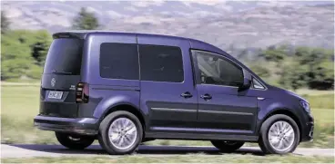  ?? BILD: SN/VOLKSWAGEN ?? Der Erdgas-Caddy von Volkswagen wird als Stadtliefe­rwagen positionie­rt.