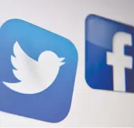  ?? DENIS CHARLET / AFP VIA GETTY IMAGES FILES ?? Social media giants Twitter and Facebook have banned Donald Trump from their platforms but have been loath to remove content in overseas markets that incites hatred.