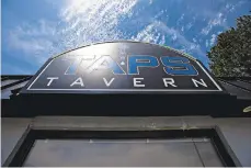  ??  ?? Taps Tavern in Lower Saucon Township announced its permanent closure in late May. The restaurant had been temporaril­y closed since mid-March and wasn’t able to survive the shutdown.