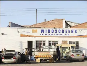  ?? ?? DM Windscreen­s headquarte­rs in the Granitesid­e industrial area