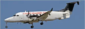  ?? HANDOUT PHOTO ?? Central Mountain Air is on the move with a direct flight from Prince George to Edmonton.