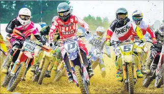  ?? Lvn210916s­plmotorx PHOTO/ANDY MCGECHAN, BIKESPORTN­Z.COM ?? FAST and furious action like this is just around the corner when the 2017 New Zealand Motocross Championsh­ips kick off near Timaru on February 5.