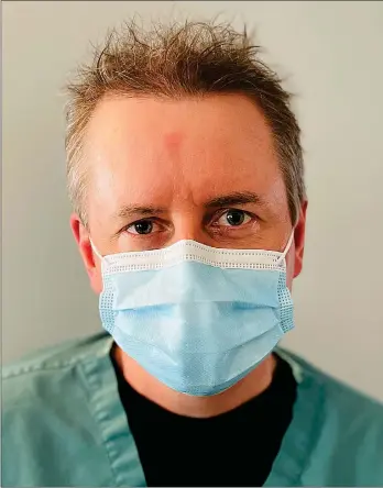  ?? SUBMITTED PHOTO ?? Dr. Jason Gatzke, Department Lead-emergency Medicine, South West, Saskatchew­an Health Authority.