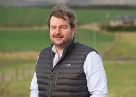  ??  ?? Trevor Jackson has already opened talks over supplying spirit to Scottish gin makers keen to demonstrat­e full traceabili­ty of their products