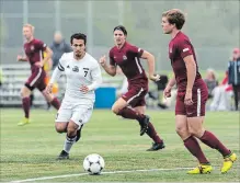  ?? NIAGARA COLLEGE ?? Niagara Falls native and Holy Cross graduate Jordi Amores (7) spent five seasons playing soccer at Niagara College.