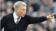  ??  ?? AIMING HIGH Ambitious West Ham boss David Moyes