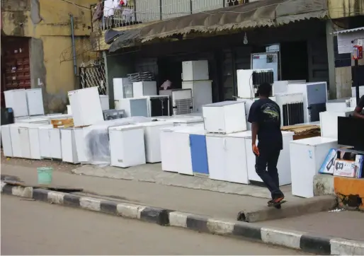  ??  ?? Fridges for sale