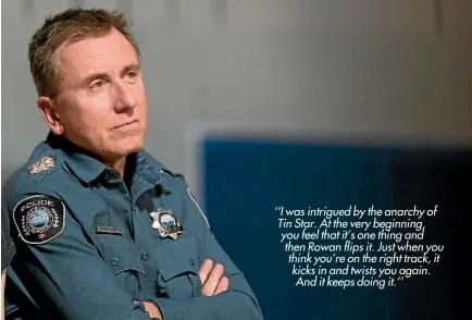  ?? SUPPLIED ?? Tim Roth says he spoke to British cops who had relocated to Canada as research for the role.