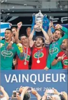  ??  ?? El PSG conquistó la Copa.