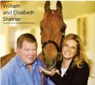  ??  ?? William and Elizabeth Shatner