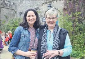  ?? (Pic: John Ahern) ?? Paula Molumphy (Ballyduff Upper) and Kathy Martin (Glencairn) who were at last Saturday’s Children’s Book Festival in Lismore.