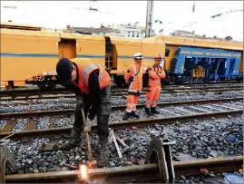  ?? (Photo Frank Muller) ?? La trafic sera totalement interrompu les  et  novembre entre Toulon et Les Arcs.