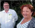  ??  ?? Huntly Century 21 co-owners and agents Ian Pepper, Barbara Craig.