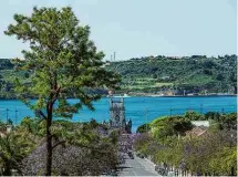  ?? Câmara Municipal de Lisboa/Divulgação ?? Avenida da Torre de Belém é um dos lugares para apreciar os jacarandás em Lisboa