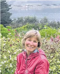  ?? CONTRIBUTE­D ?? Melanie Macfarlane left a career in corporate sales to establish Sweet Spot Oceanside Farm in Chester Basin. Her vegetable and mixed flower gardens have become a huge success.