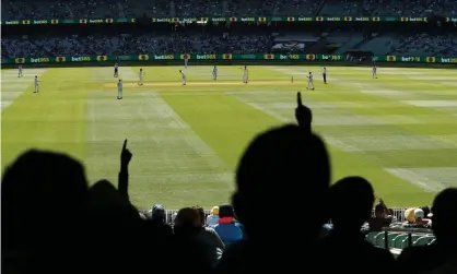  ?? Photograph: Kelly Defina/Getty Images ?? A general view of play on day one of the second Test between Australia and India at the MCG in2020.