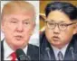  ?? AP ?? US President Donald Trump, North Korean Kim Jong Un