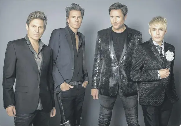  ??  ?? Duran Duran will tour next year