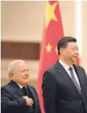  ?? AP ?? Salvador Sánchez y Xi Jinping, este jueves, en Pekín.