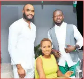  ??  ?? Martins Acha, Uche Nnaji and wife