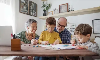  ?? Photograph: Cavan Images/Getty Images/Cavan Images RF ?? ‘If you’re lucky enough to live close to grandparen­ts (and they are willing to help) you have won the childcare lottery.’