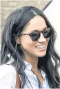  ??  ?? Meghan Markle