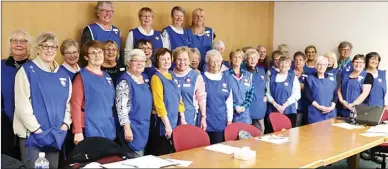  ?? Oliver Daily News Photo ?? Members of the South Okanagan Health Care Auxiliary have reason to be proud after the province approved their name to be linked with the outpatient lab and two patient rooms in Penticton Regional Hospital’s new tower. The auxiliary has already donated...