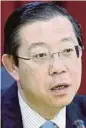  ??  ?? Lim Guan Eng