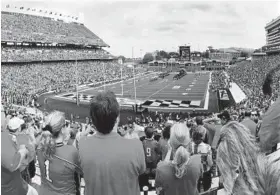  ?? KARL MERTON FERRON/BALTIMORE SUN 2014 ?? The football stadium at the University of Maryland, College Park was built in 1950 and has carried the name of former university President Harry C. “Curley” Byrd since that time. The new name of the facility will be Capital One Field at Maryland Stadium.