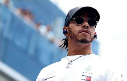  ?? GETTY IMAGES ?? British superstar Lewis Hamilton is off-contract with Mercedes at the end of the season.