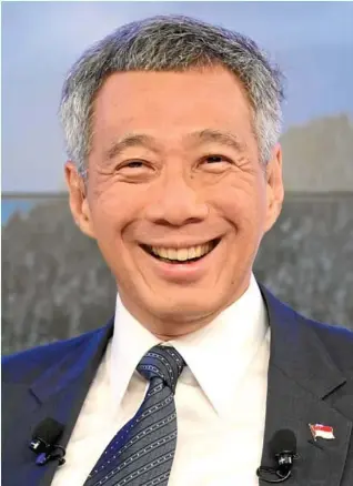  ??  ?? Lee Hsien Loong, 3rd Prime Minister of Singapore