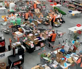  ?? ?? Mitre 10 has had to dramatical­ly change its practices to serve customers during lockdown and ‘‘click and collect’’.