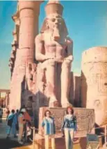  ?? // ABC ?? Madre e hija en un viaje a Egipto