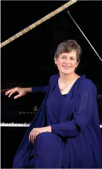  ?? Submitted photo ?? ■ Dr. Linda Holzer will present “Masterpiec­es by American Women Composers” at 7 p.m. in the Regional Arts Center’s Cabe Hall downtown. This free concert is presented by the Texarkana College Music Department, AR-TX Music Connection and the Allegro Club.