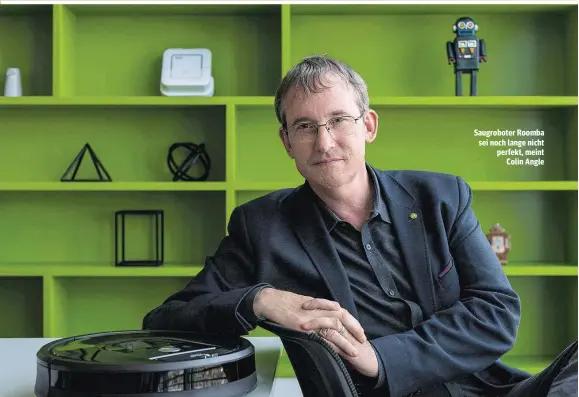  ??  ?? Saugrobote­r Roomba sei noch lange nicht perfekt, meint Colin Angle